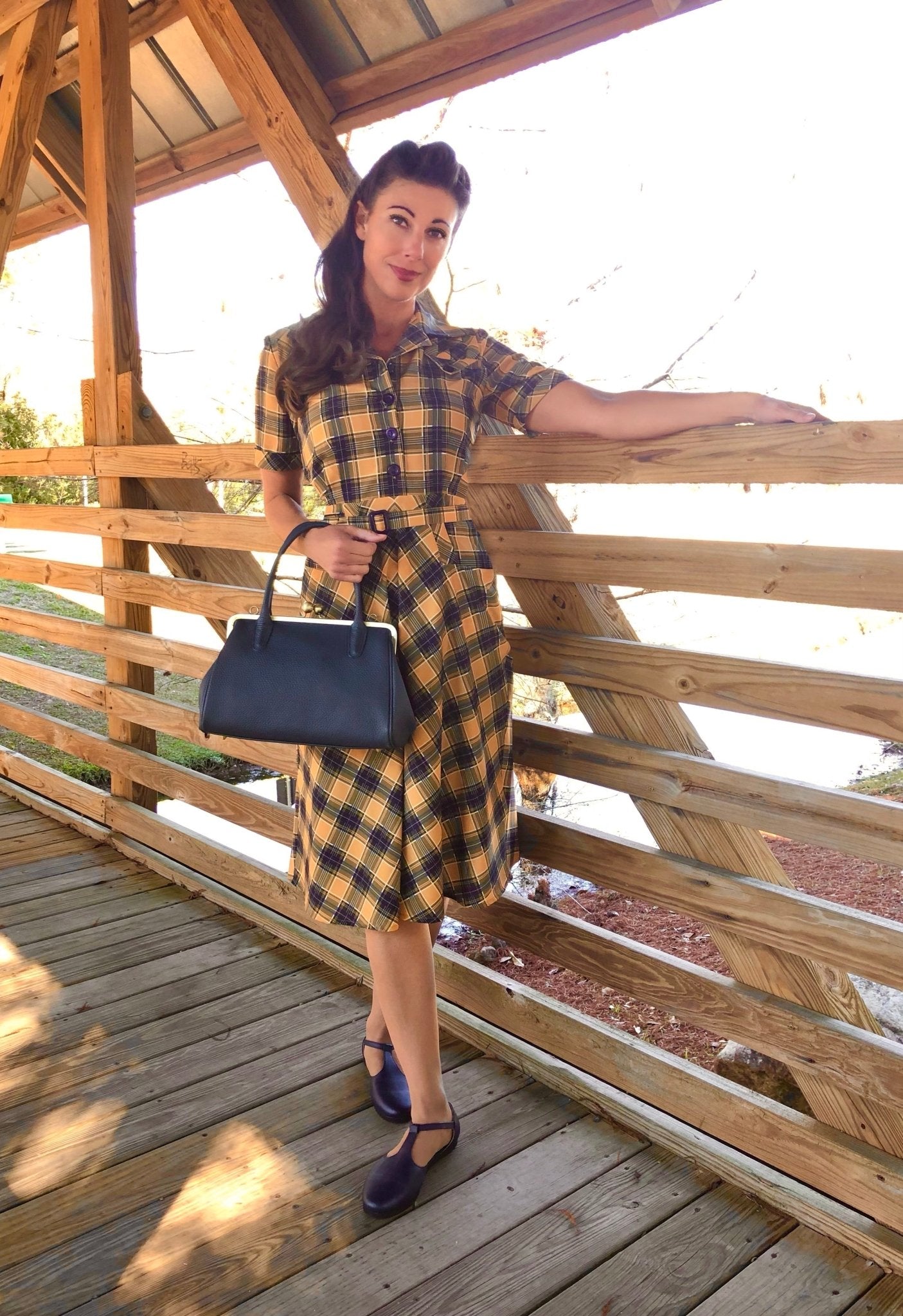 Damen Handtasche, Leder Handtasche "Marie" in dunkelblau, Bügeltasche, Leder Henkeltasche, Leder Schultertasche, Vintage Stil - Taschenkinder.de