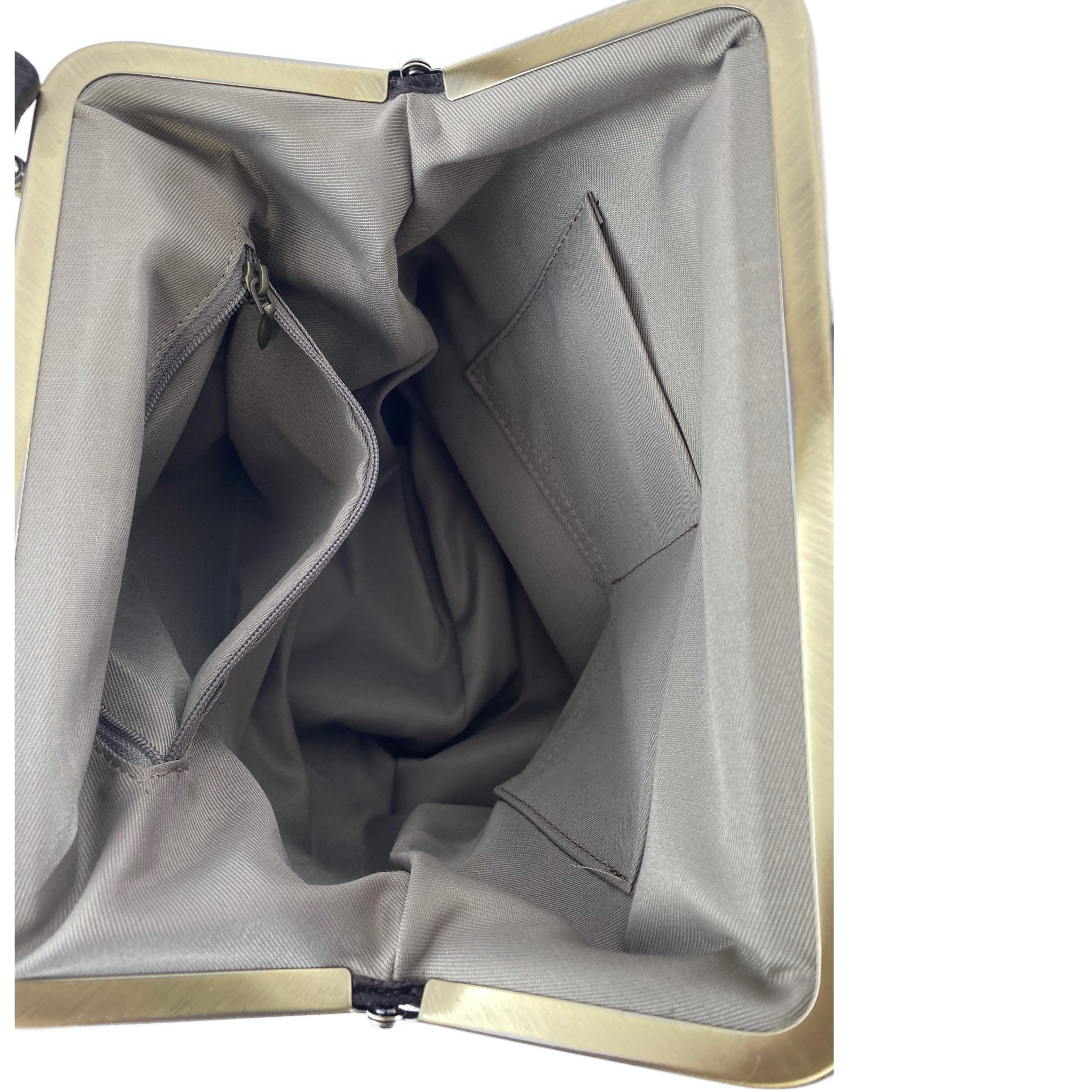 Damen Leder Umhängetasche 'Zoe' – Vintage Stil – Taschenkinder