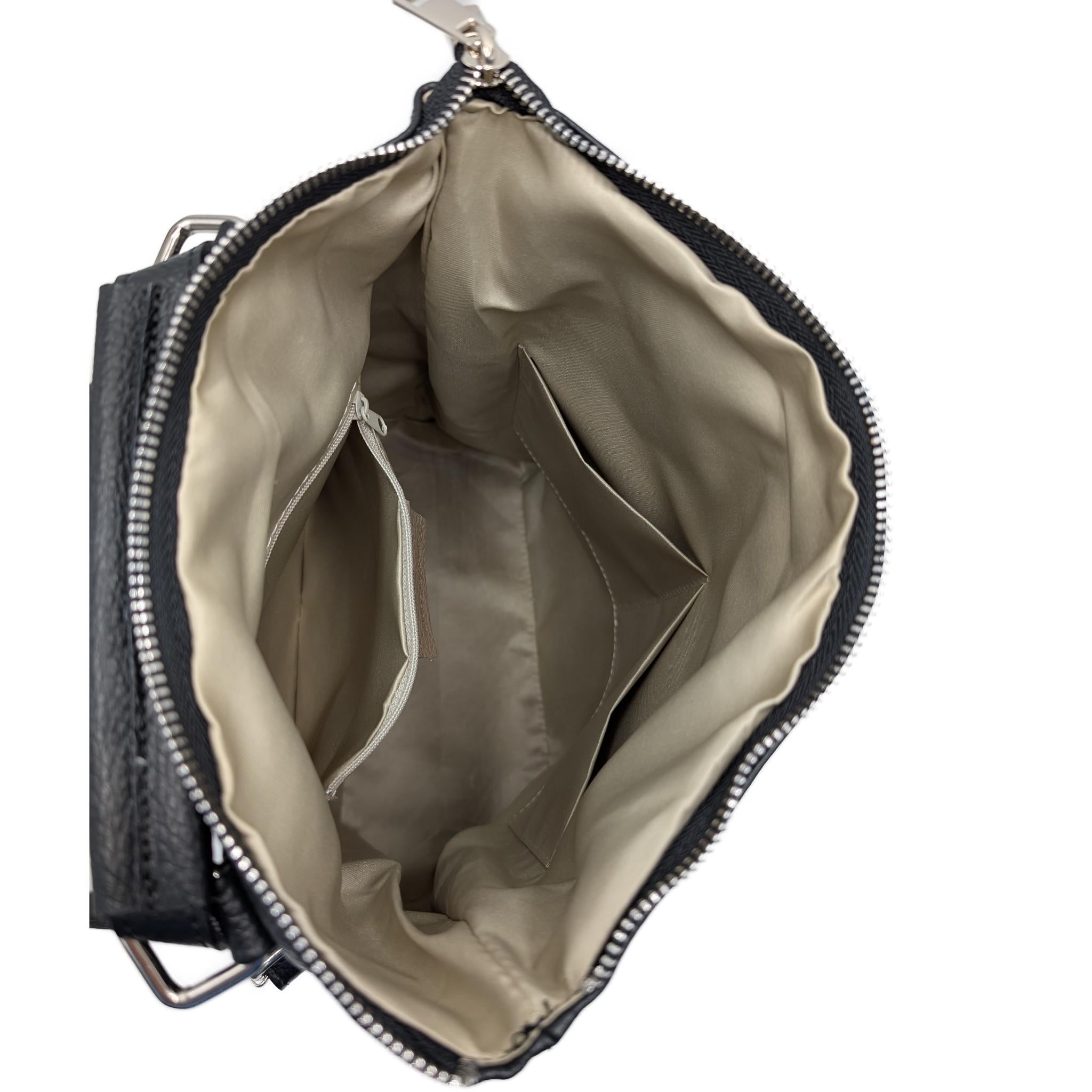 Convertible Leather Backpack Women – Personalized Handbag, Top Handle Bag, Backpack & Shoulder Bag in One - "Gabrielle"
