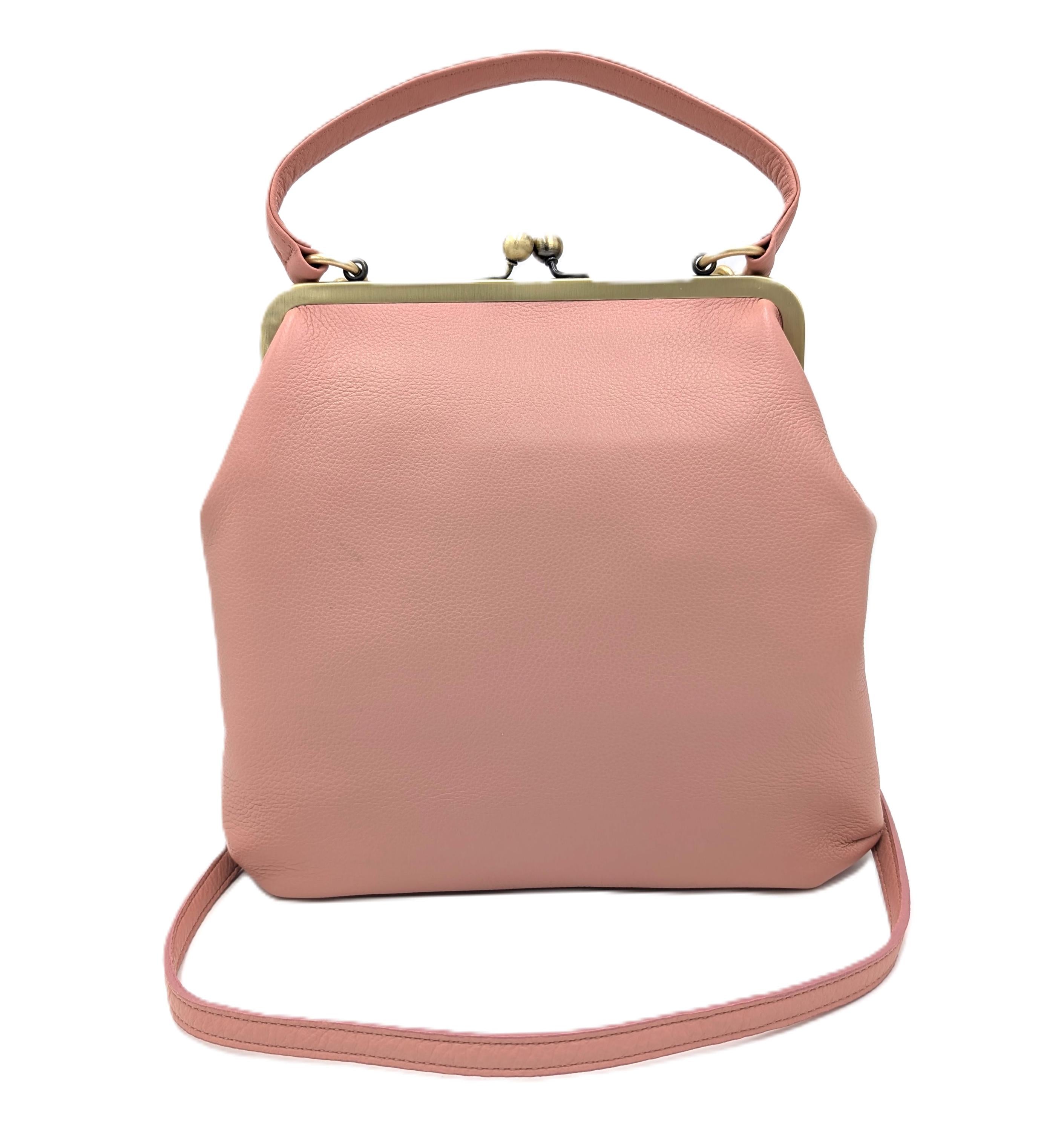 Women's Crossbody Bag 'Zoe' in navy - Bucket Bag Leather