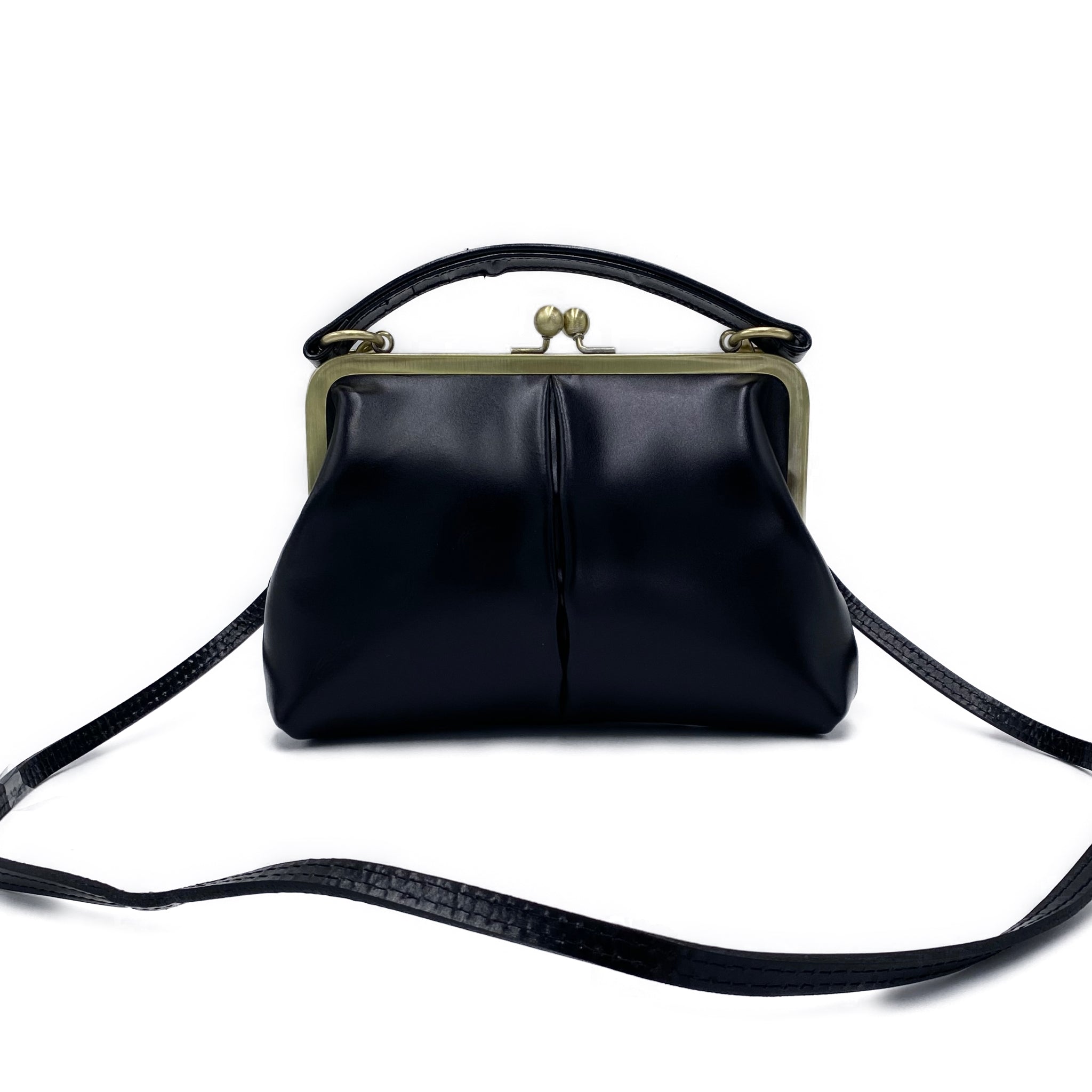 Kleine Olive – Retro Leder Handtasche – Taschenkinder