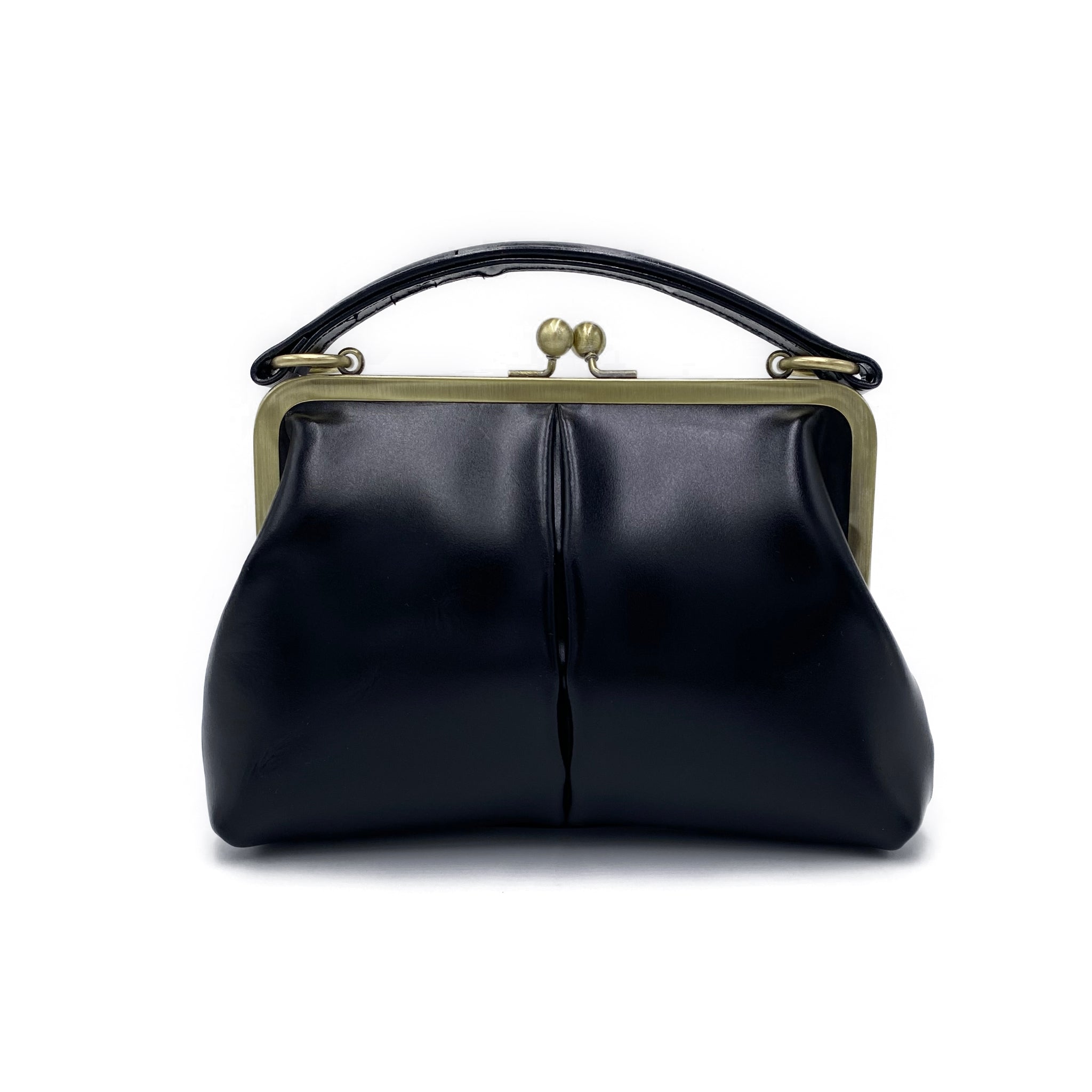 Kleine Olive – Retro Leder Handtasche – Taschenkinder