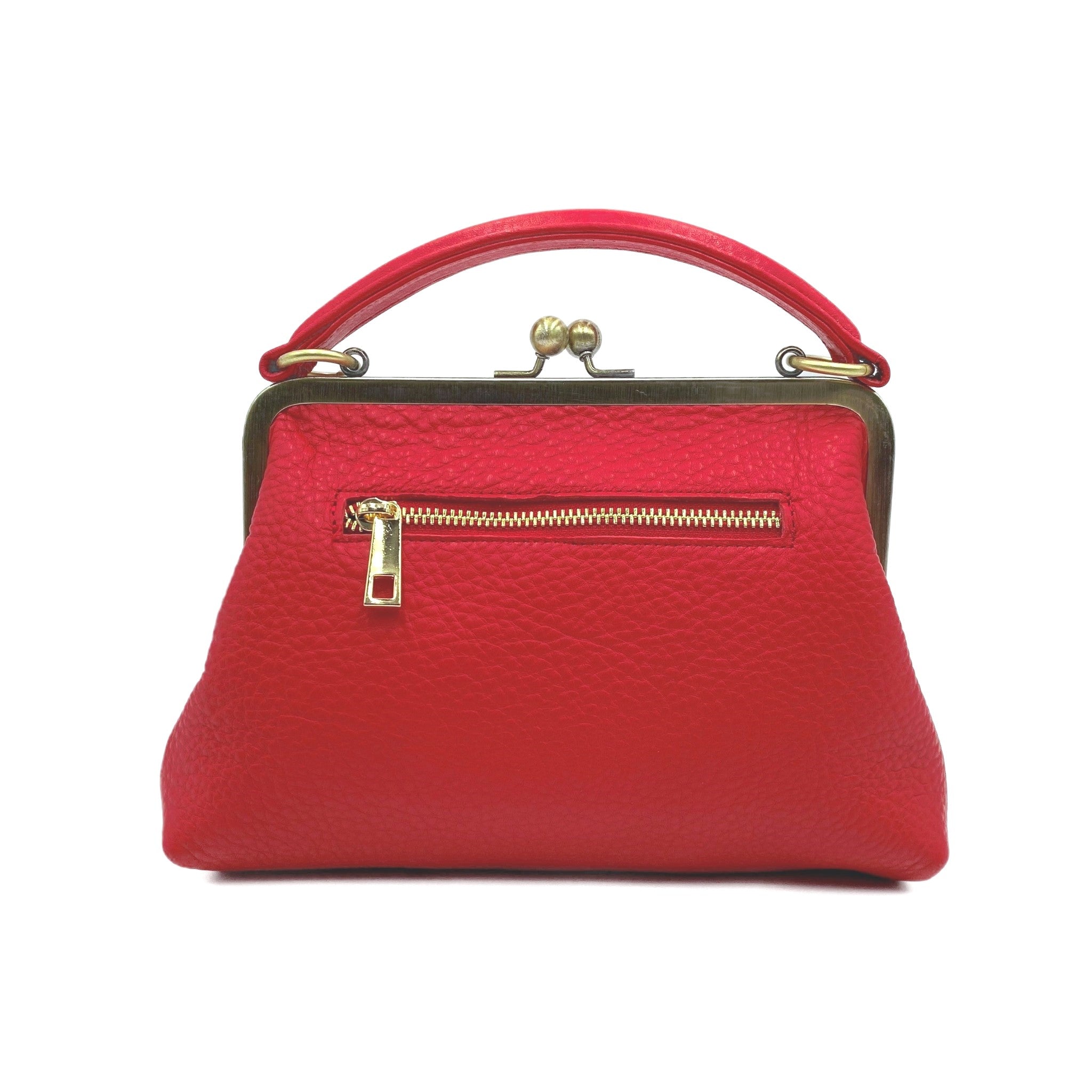 Kleine Retro Ledertasche - Ledertasche - Taschenkinder