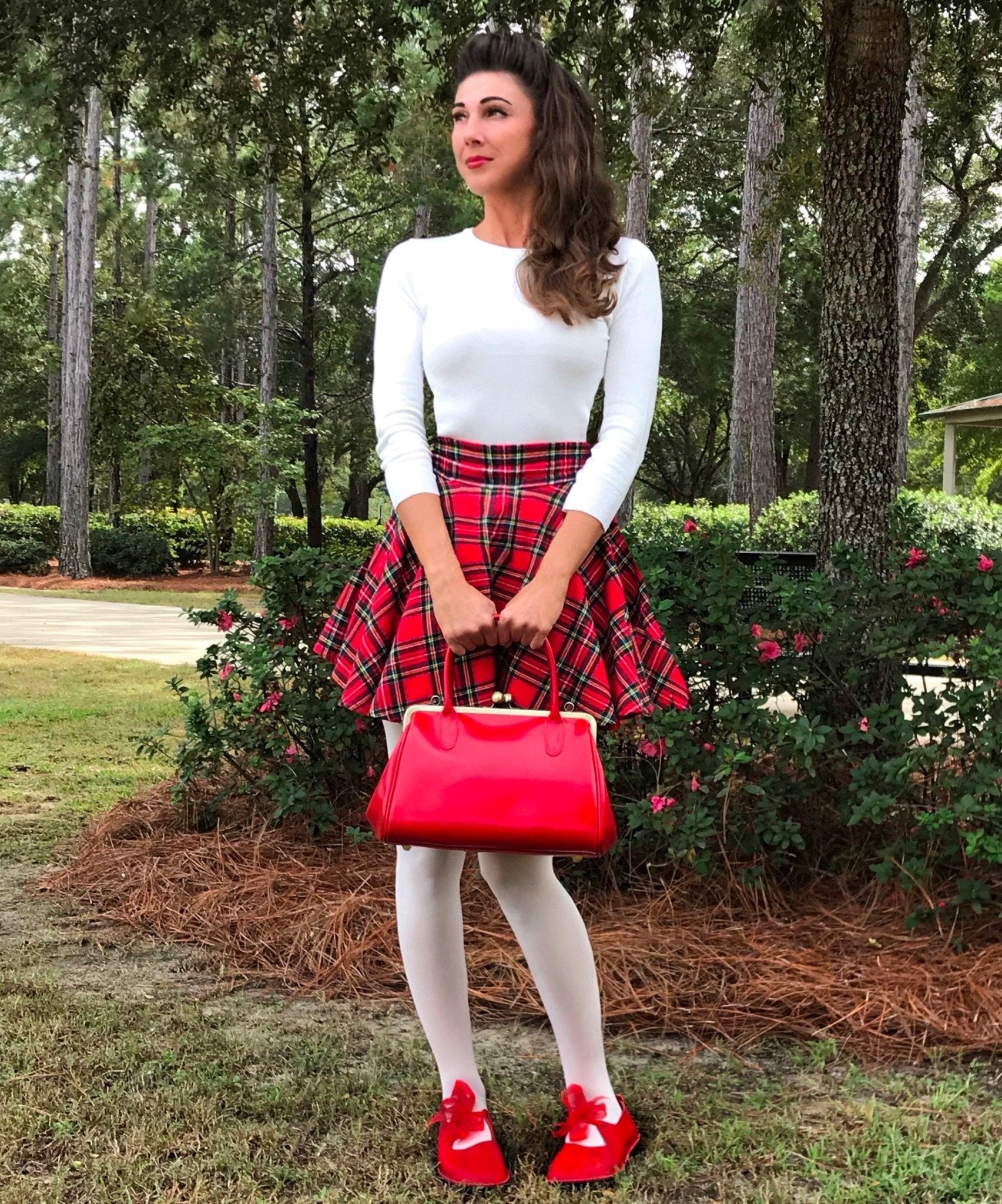 Leder Handtasche "Sophie" in Rot – Taschenkinder