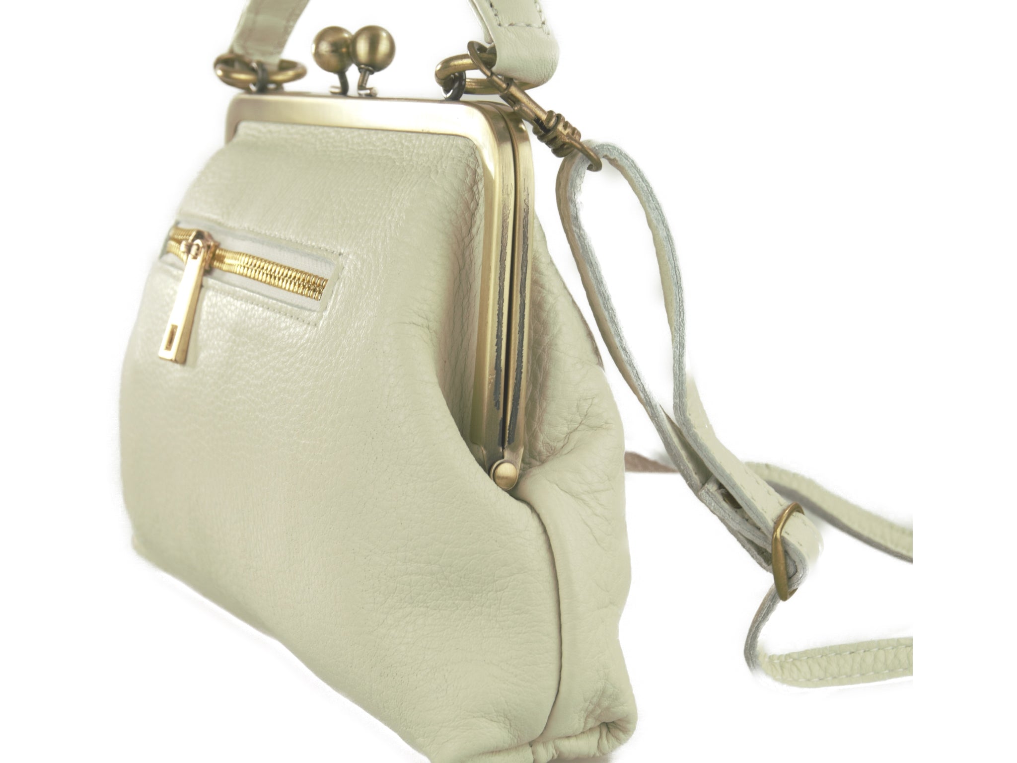 Vintage Damen Handtasche 'Kleine Olive' – Taschenkinder