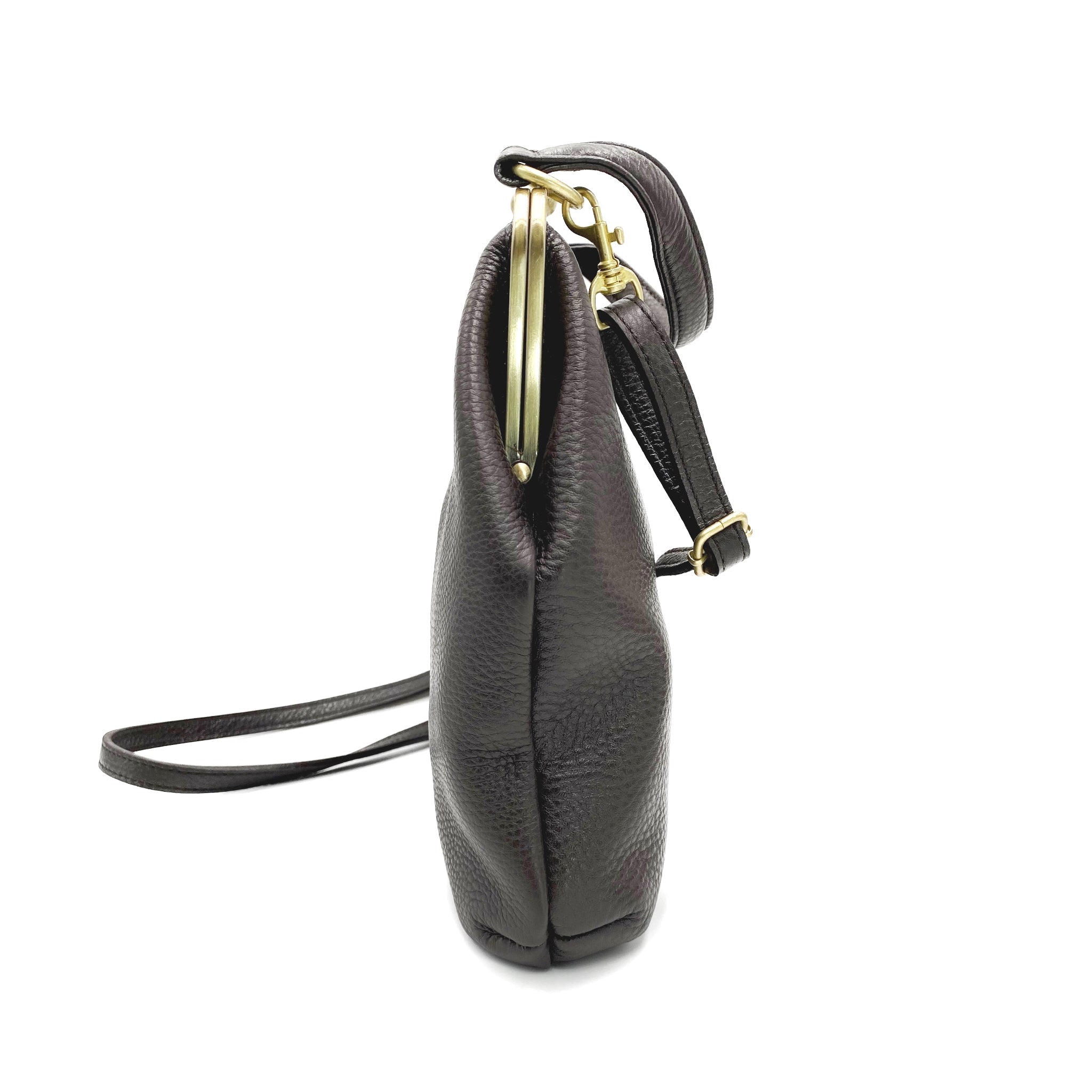 Vintage Ledertasche Damen – Zoe Retro Umhängetasche - Taschenkinder