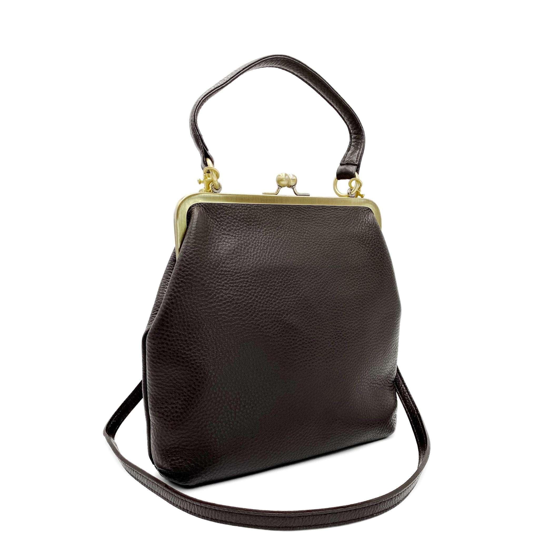 Vintage Ledertasche Damen – Zoe Retro Umhängetasche - Taschenkinder