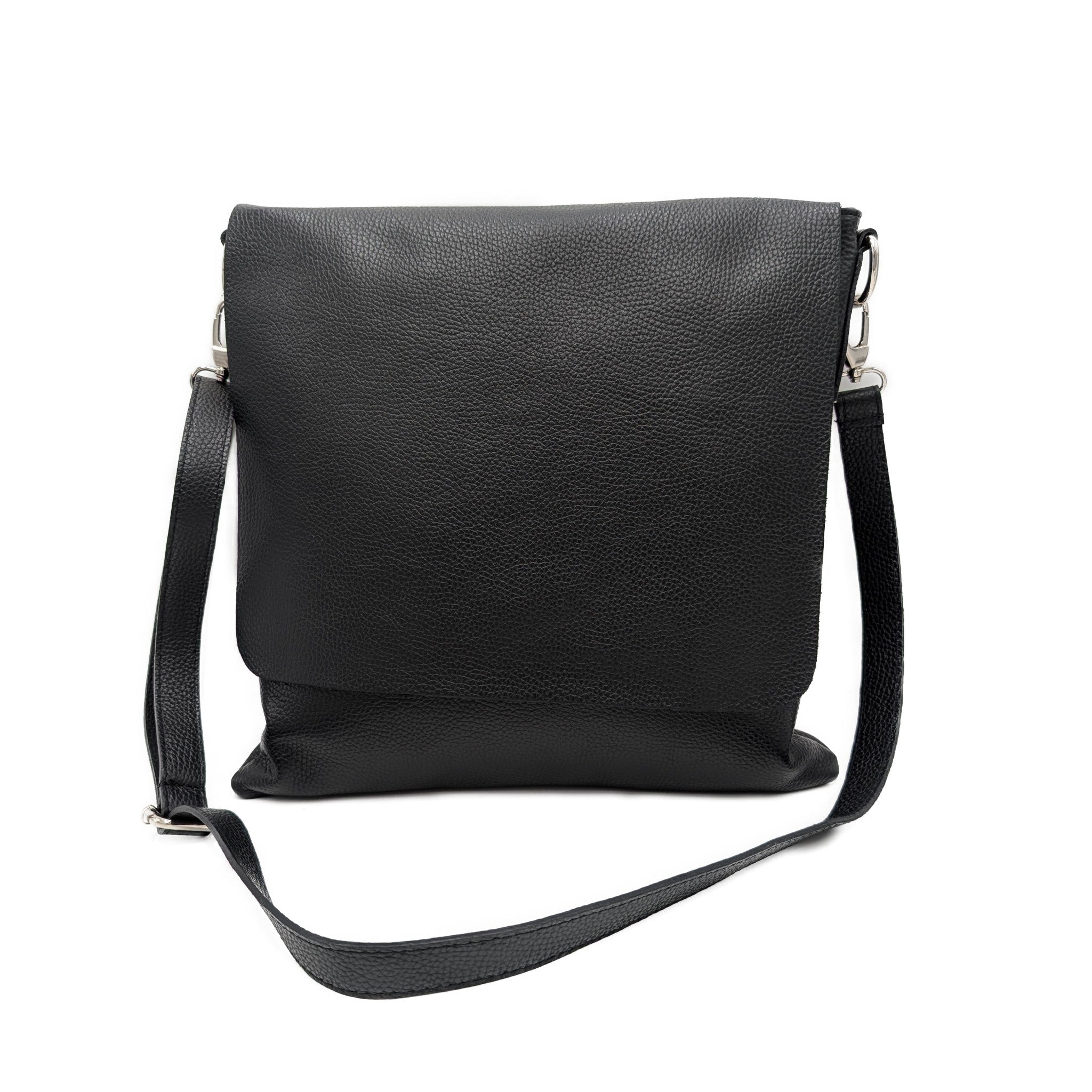 Crossbody Bag Women Leather Messenger Bag "Emilia", Large Leatherbag, Personalized Bag
