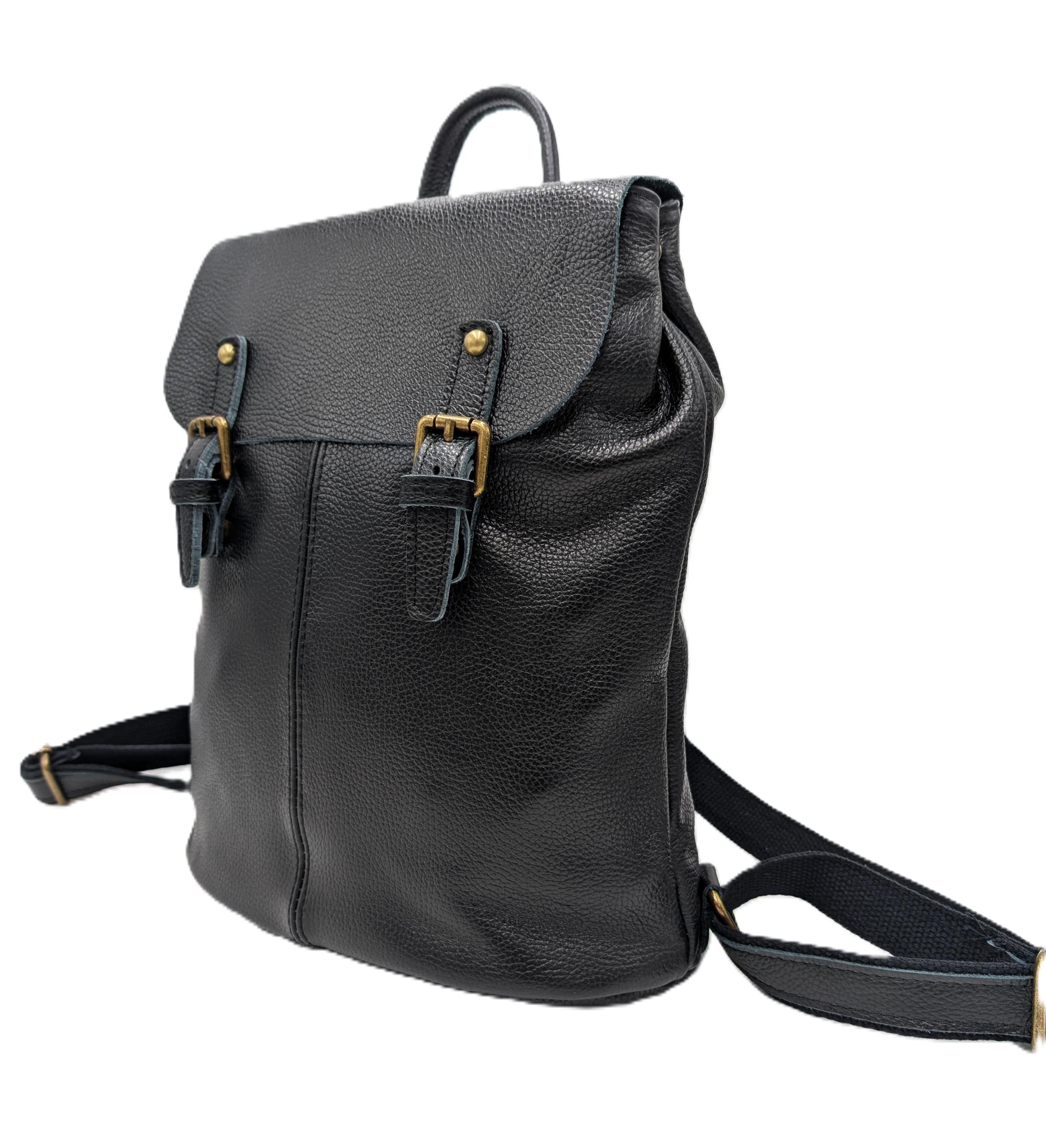 Personalized Backpack for Women, Leather Backpack "Billie", City Backpack, Custom Name Bag, Everyday Backpack