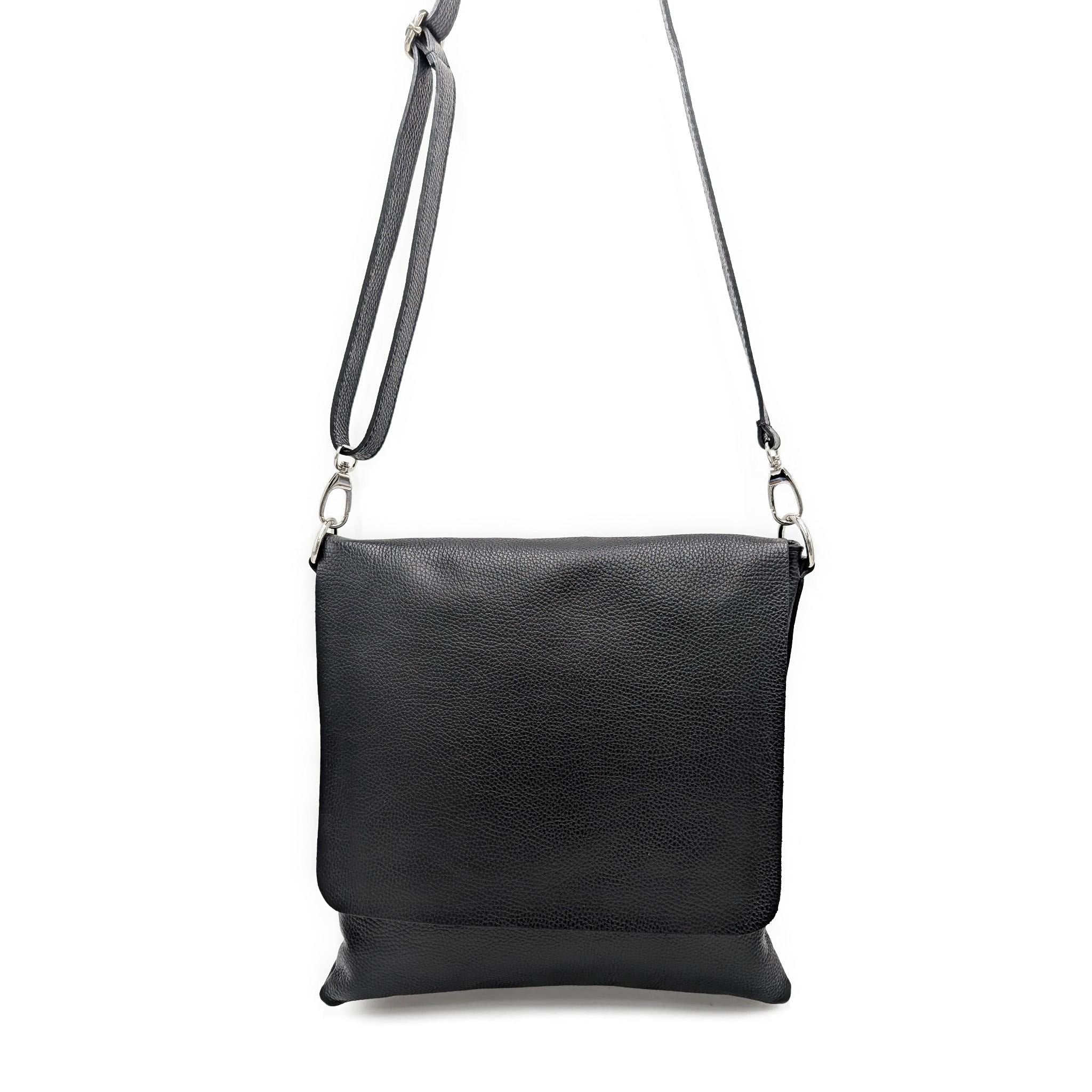 Crossbody Bag Women Leather Messenger Bag "Emilia", Large Leatherbag, Personalized Bag