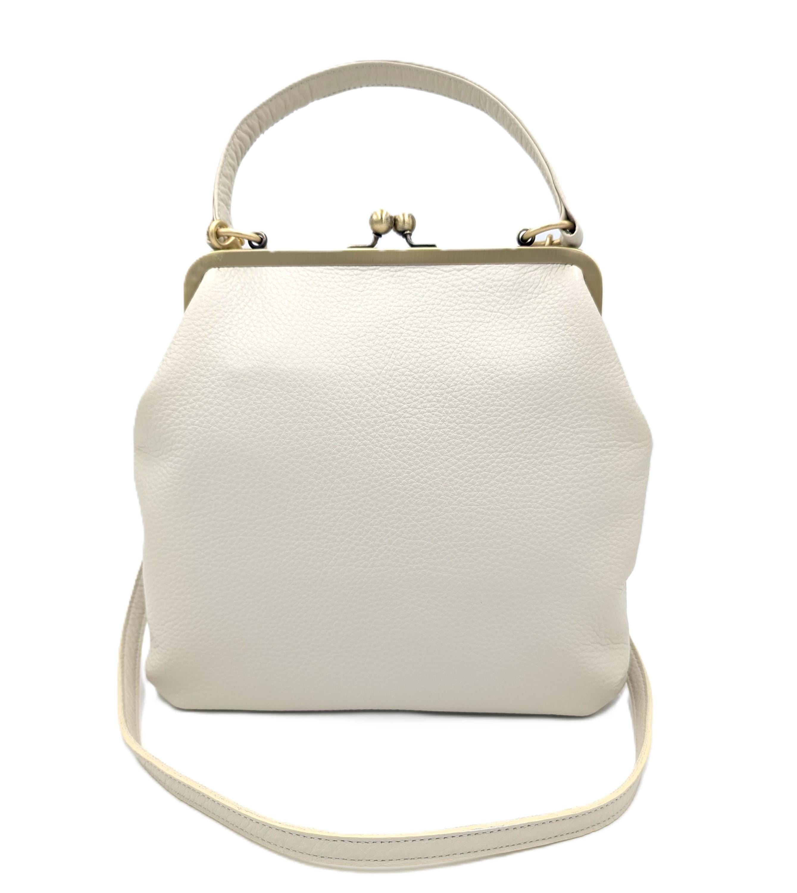Women's Crossbody Bag 'Zoe' in navy - Bucket Bag Leather